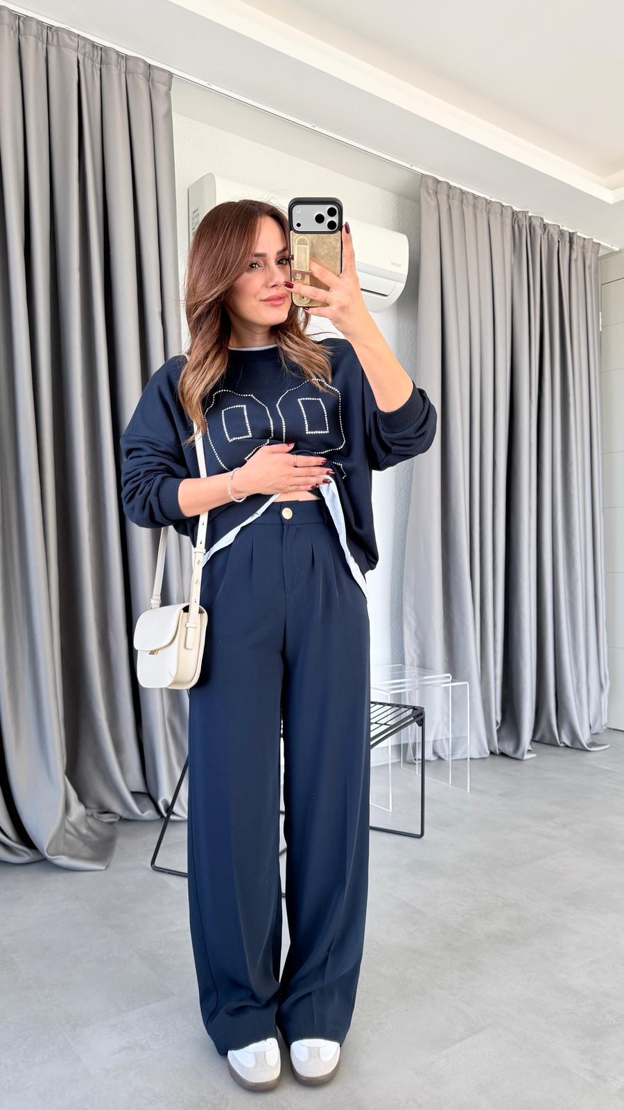 Wilma Pileli Pantolon