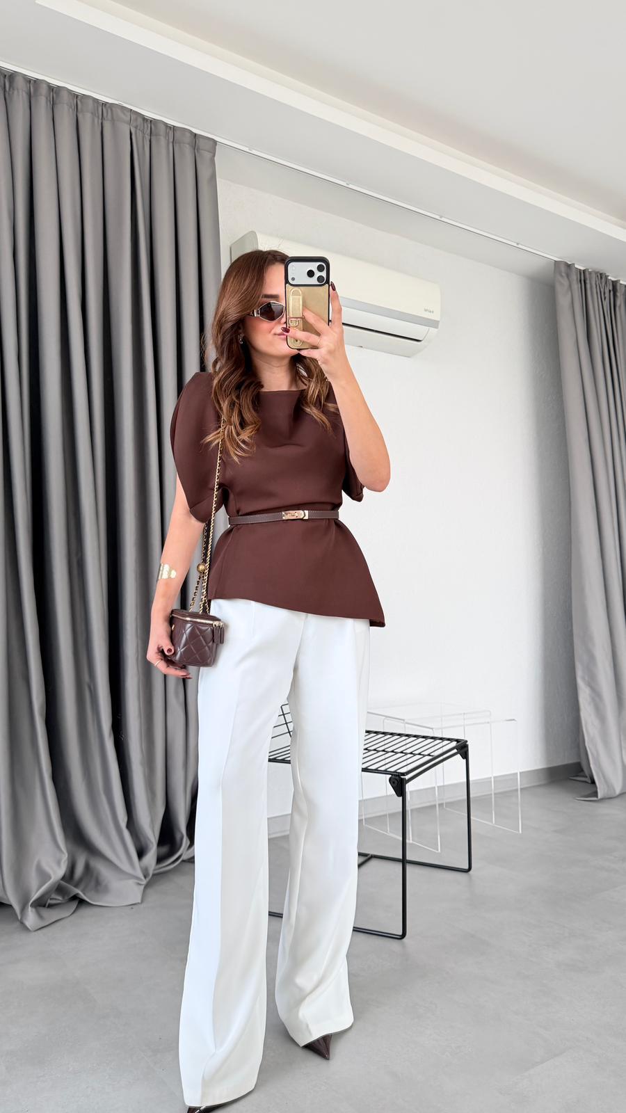 Freya Balon Kol Bluz