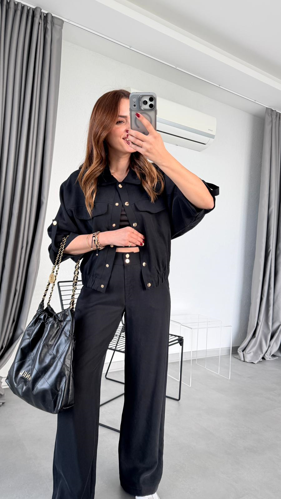 Lina Bomber Ceket Pantolon Takım