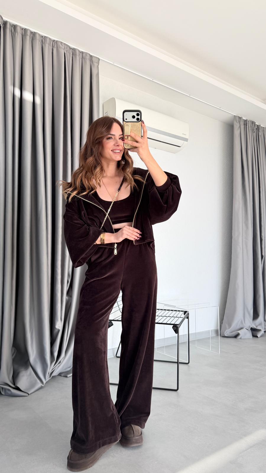 Kadife Üçlü Takım