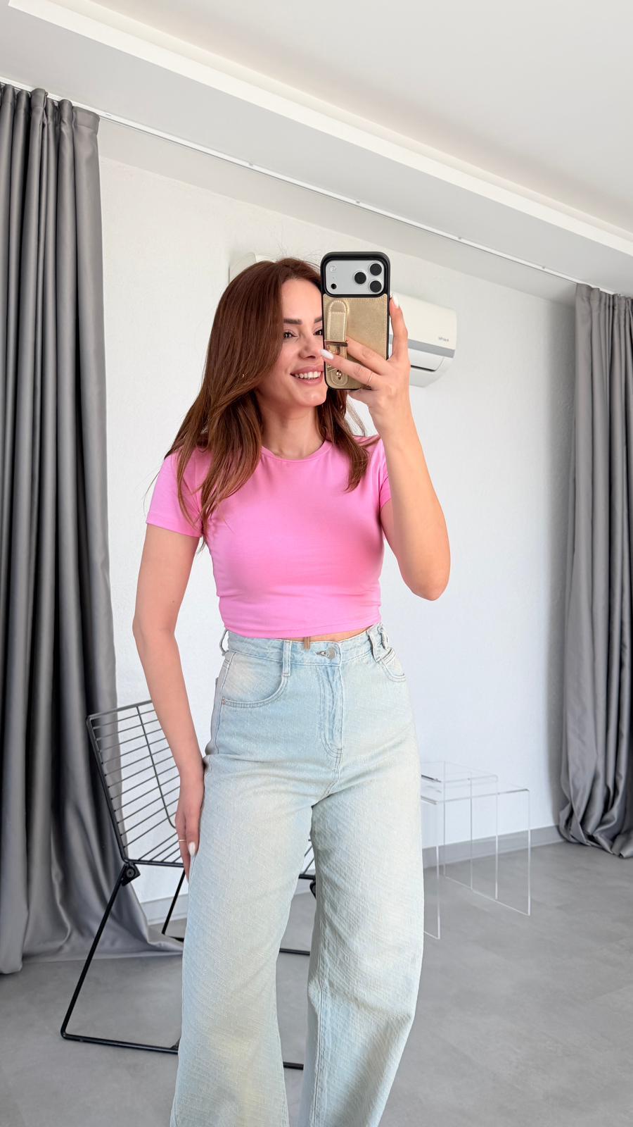 Dury Crop Bluz