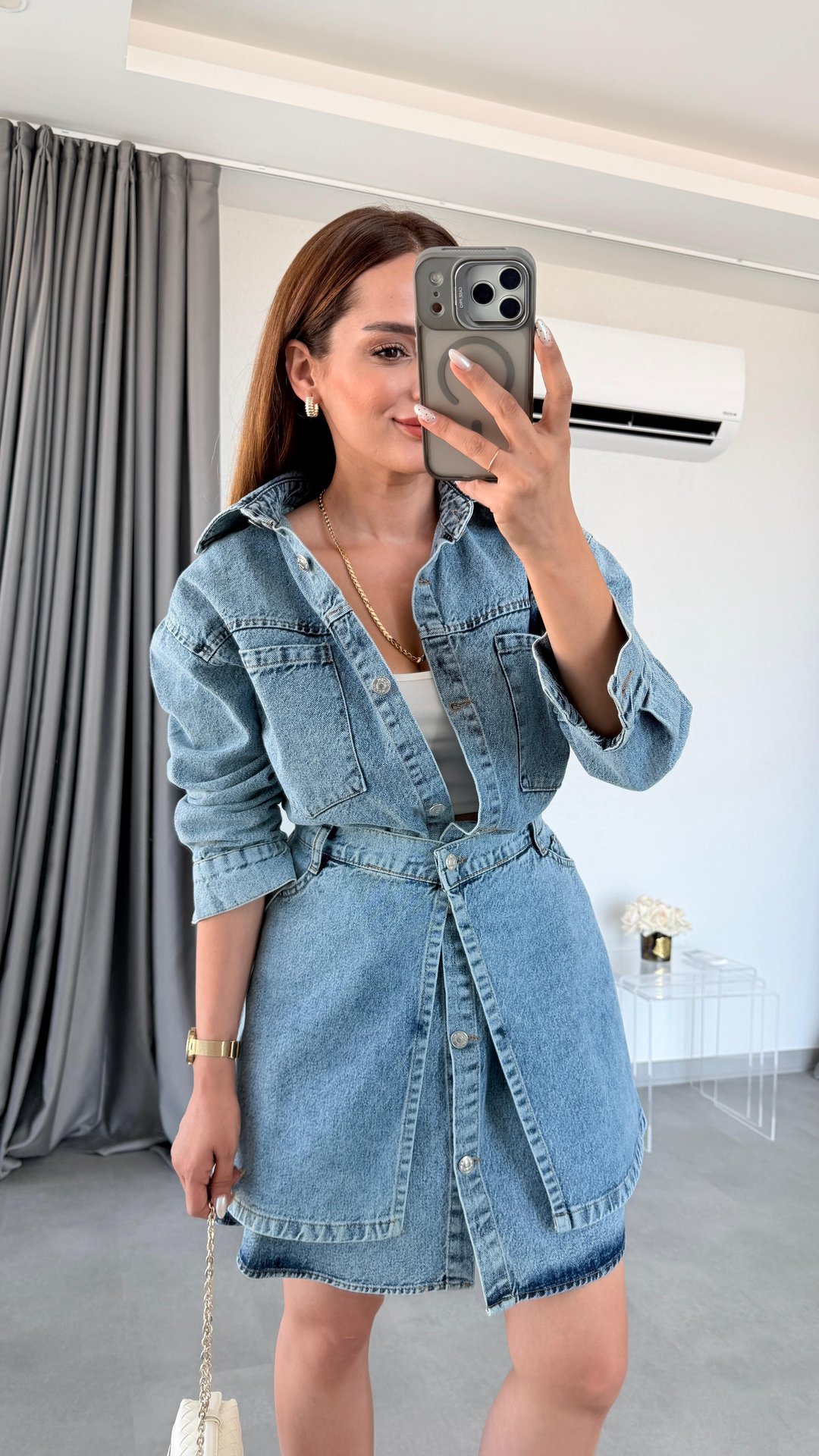 Mavi Tasarım Denim Elbise