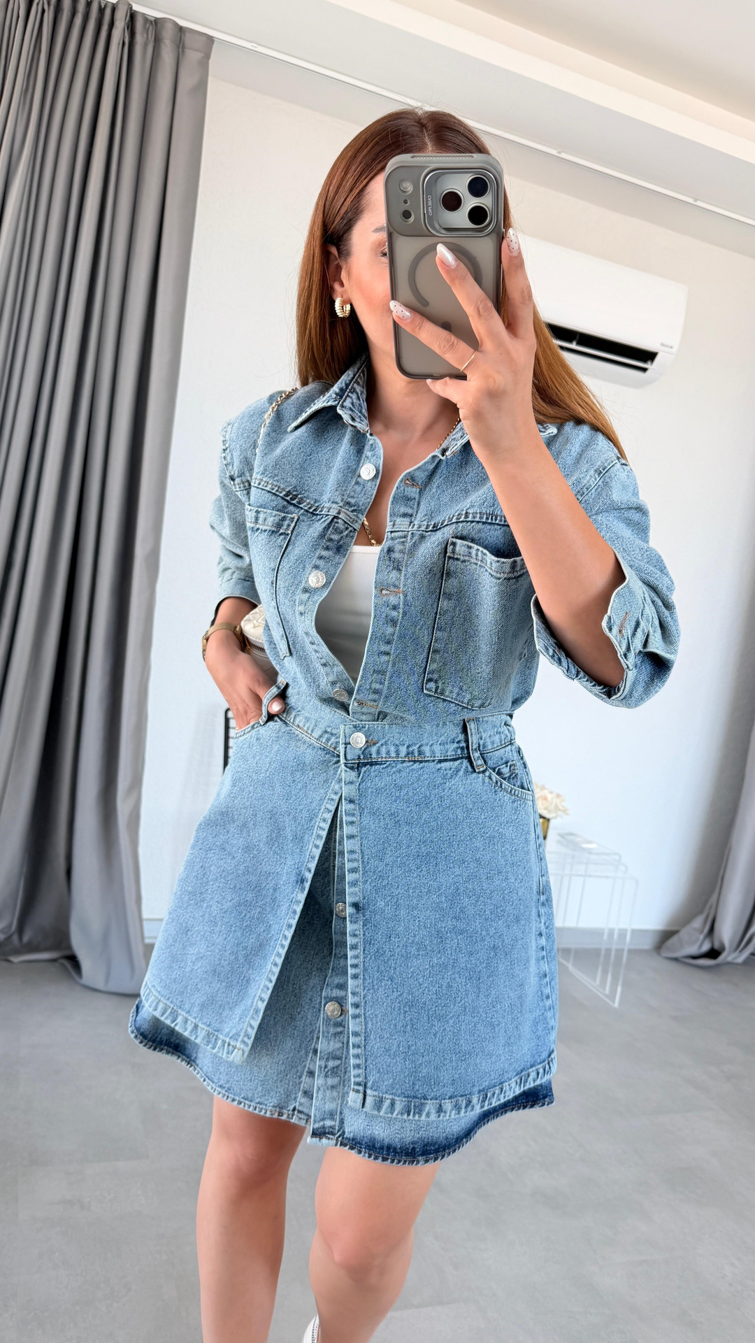 Mavi Tasarım Denim Elbise