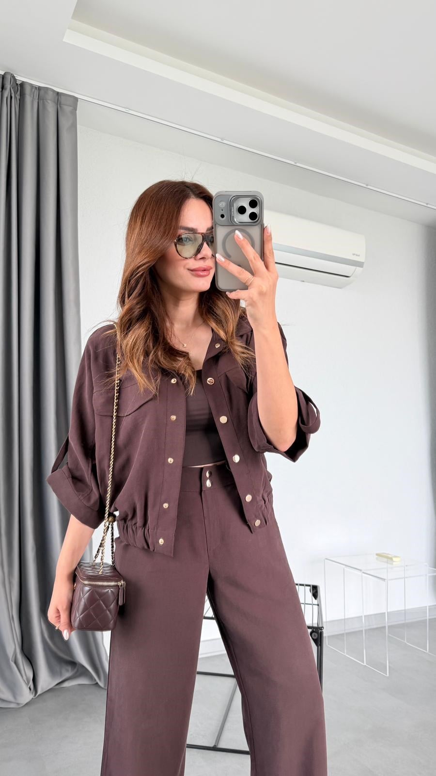 Lina Bomber Ceket Pantolon Takım