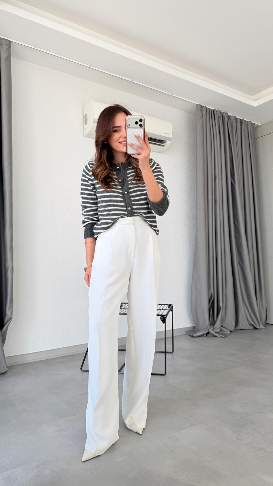 Marlea Beyaz Pantolon