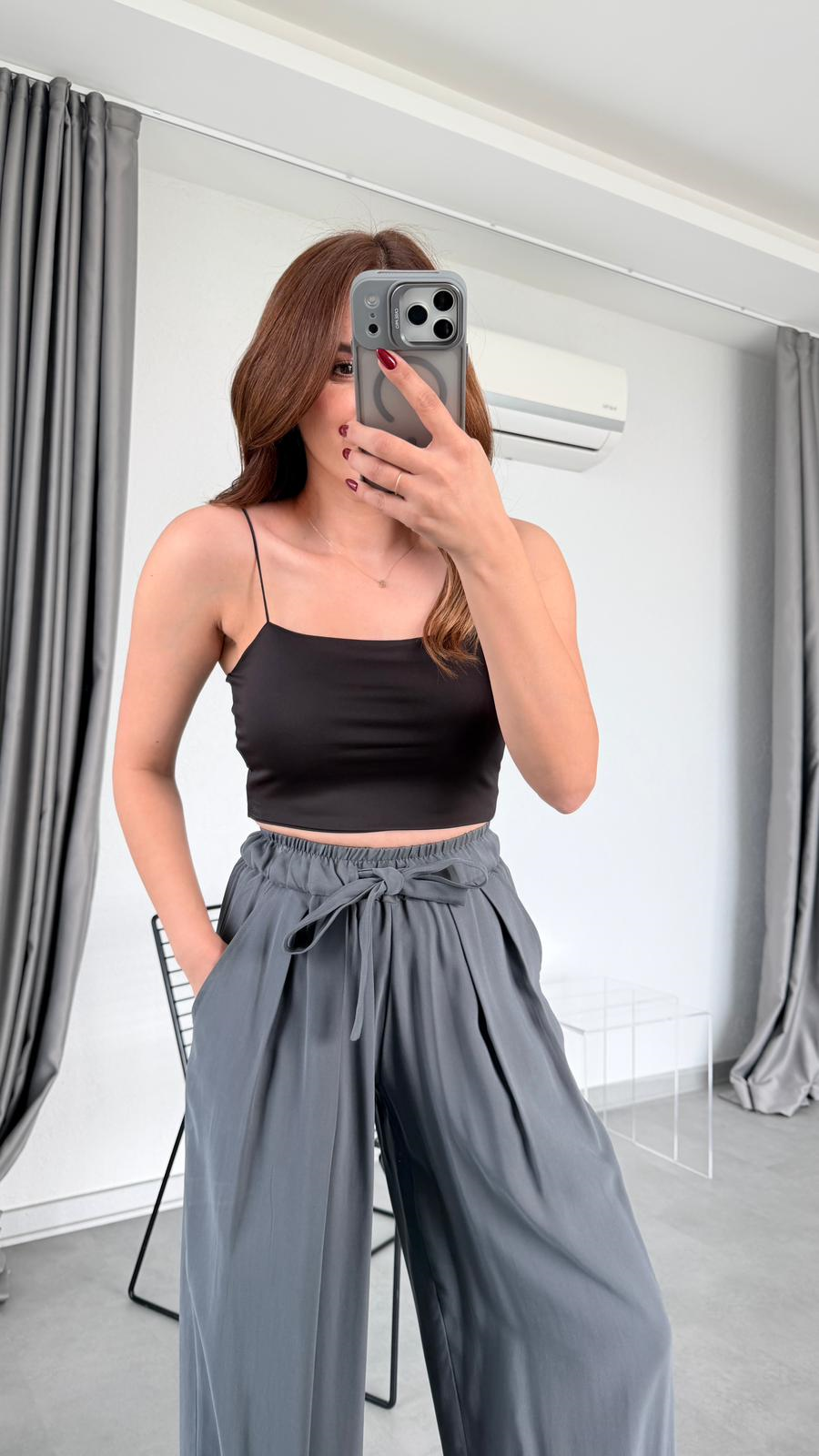 Chelsea İp Askılı Crop