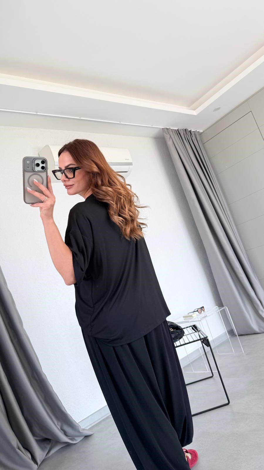 Siyah Tişört Pantolon Takım