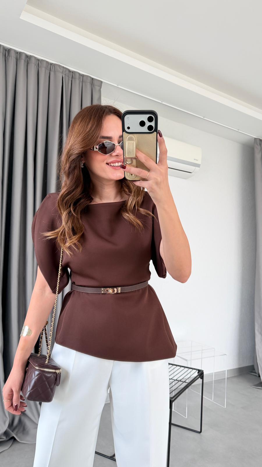 Freya Balon Kol Bluz