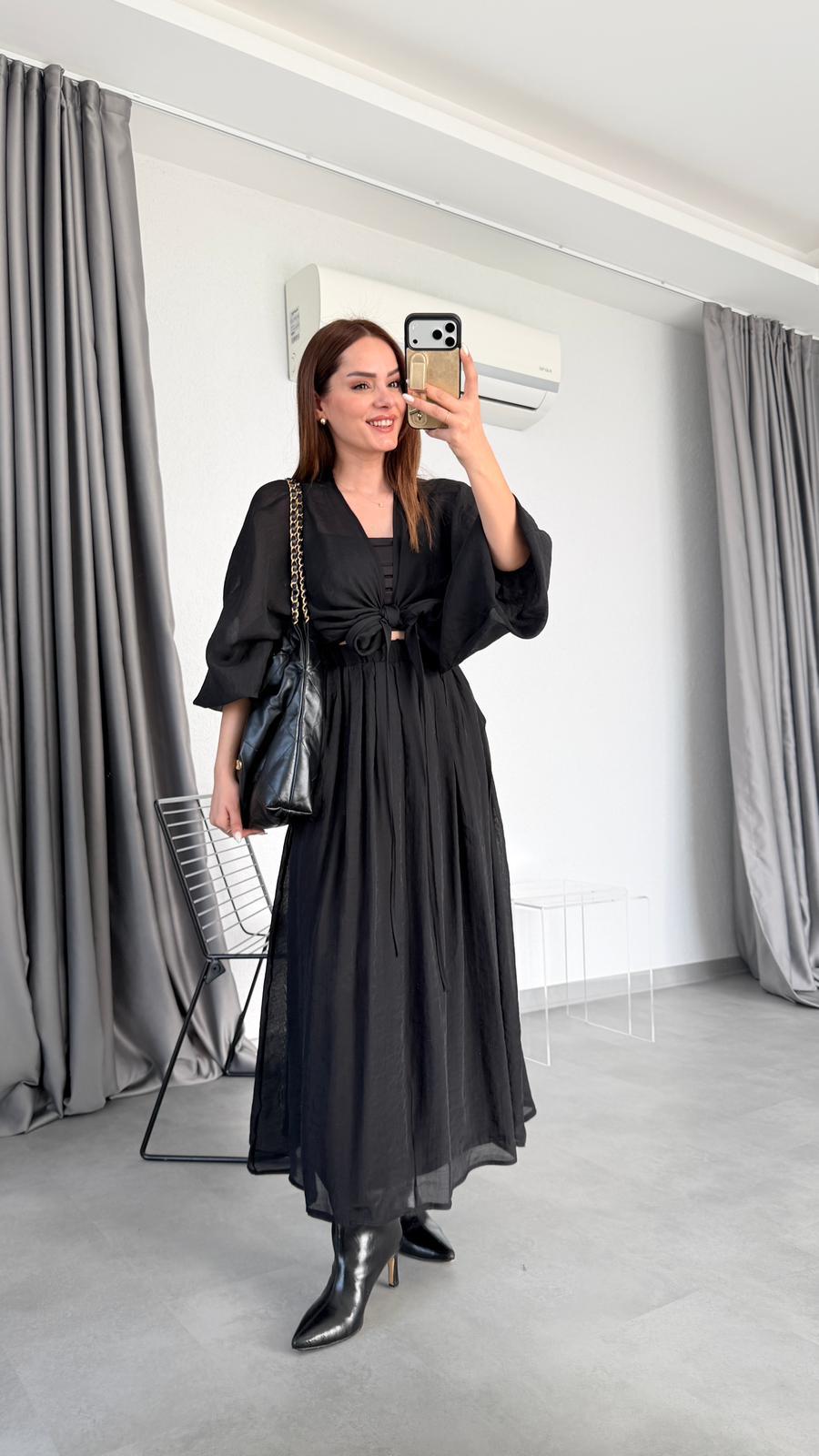 Lissandra Bluz Etek Takım