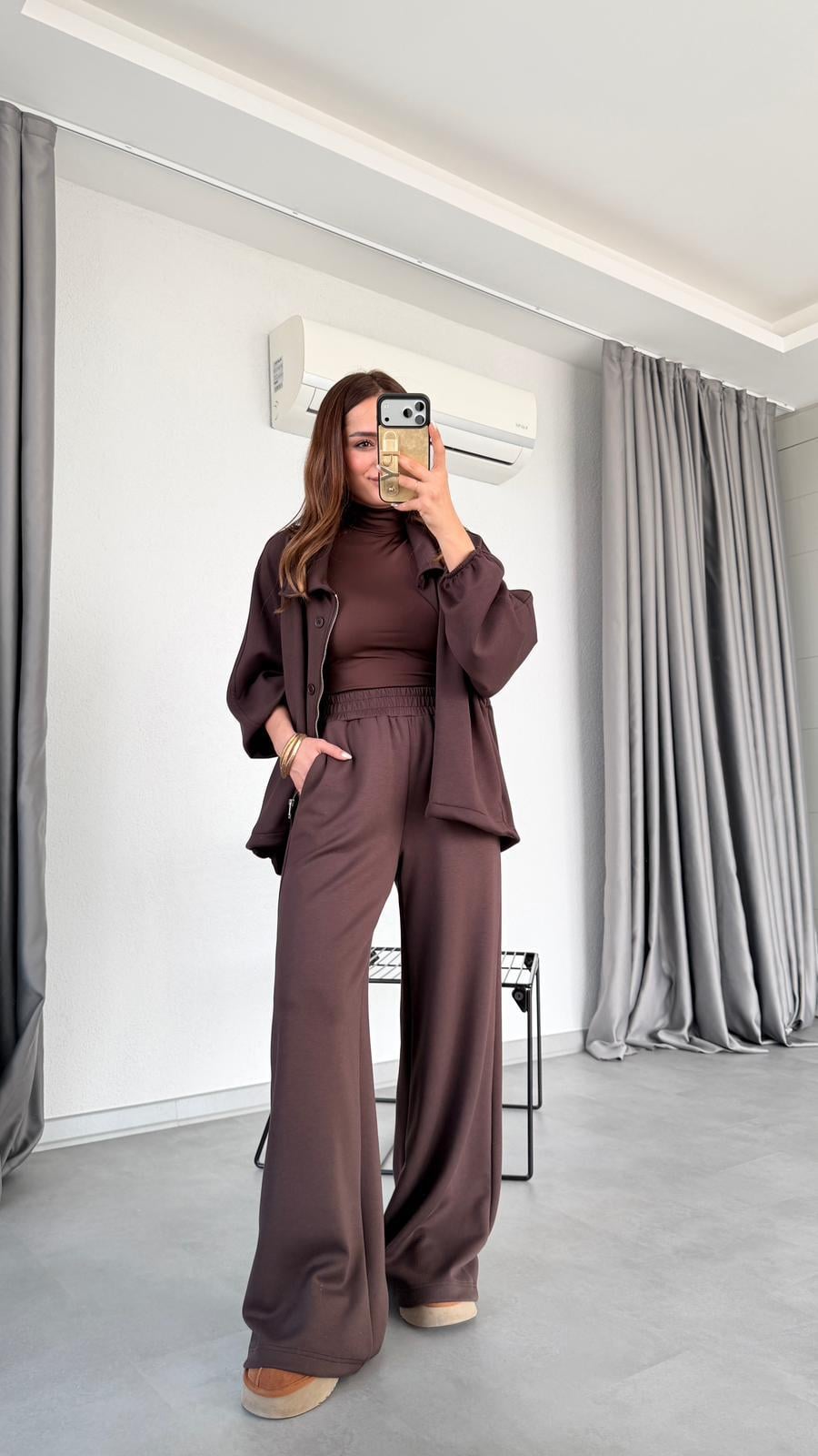 Mila Bomber Ceket Pantolon Takım