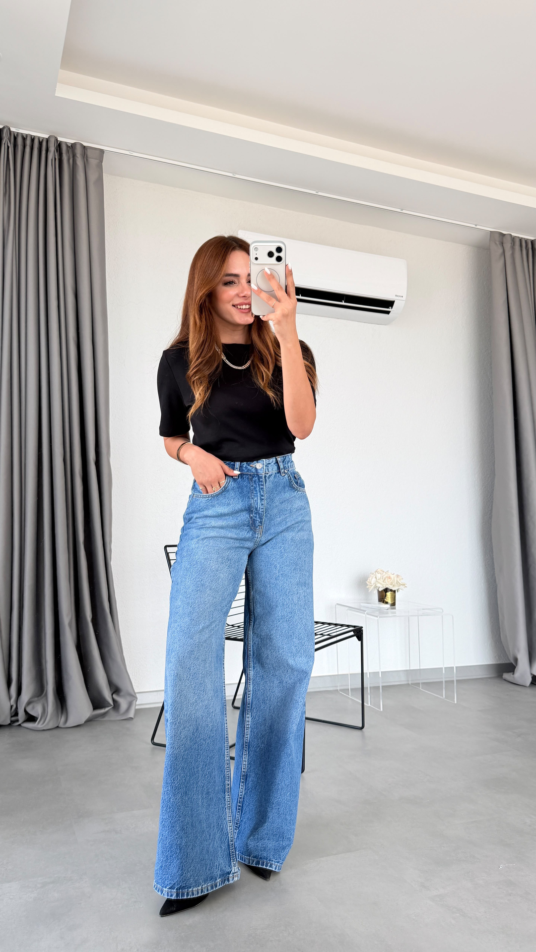 Mavi Weno Ekstra Wideleg Denim Pantolon