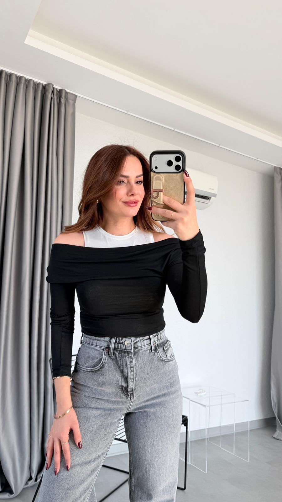 Dakota Düşük Omuz Bluz