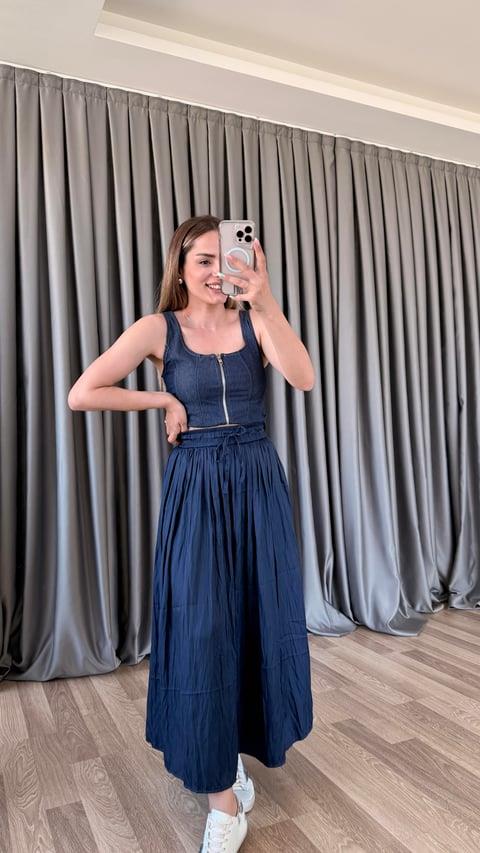 Artemis Fermuarlı Bluz