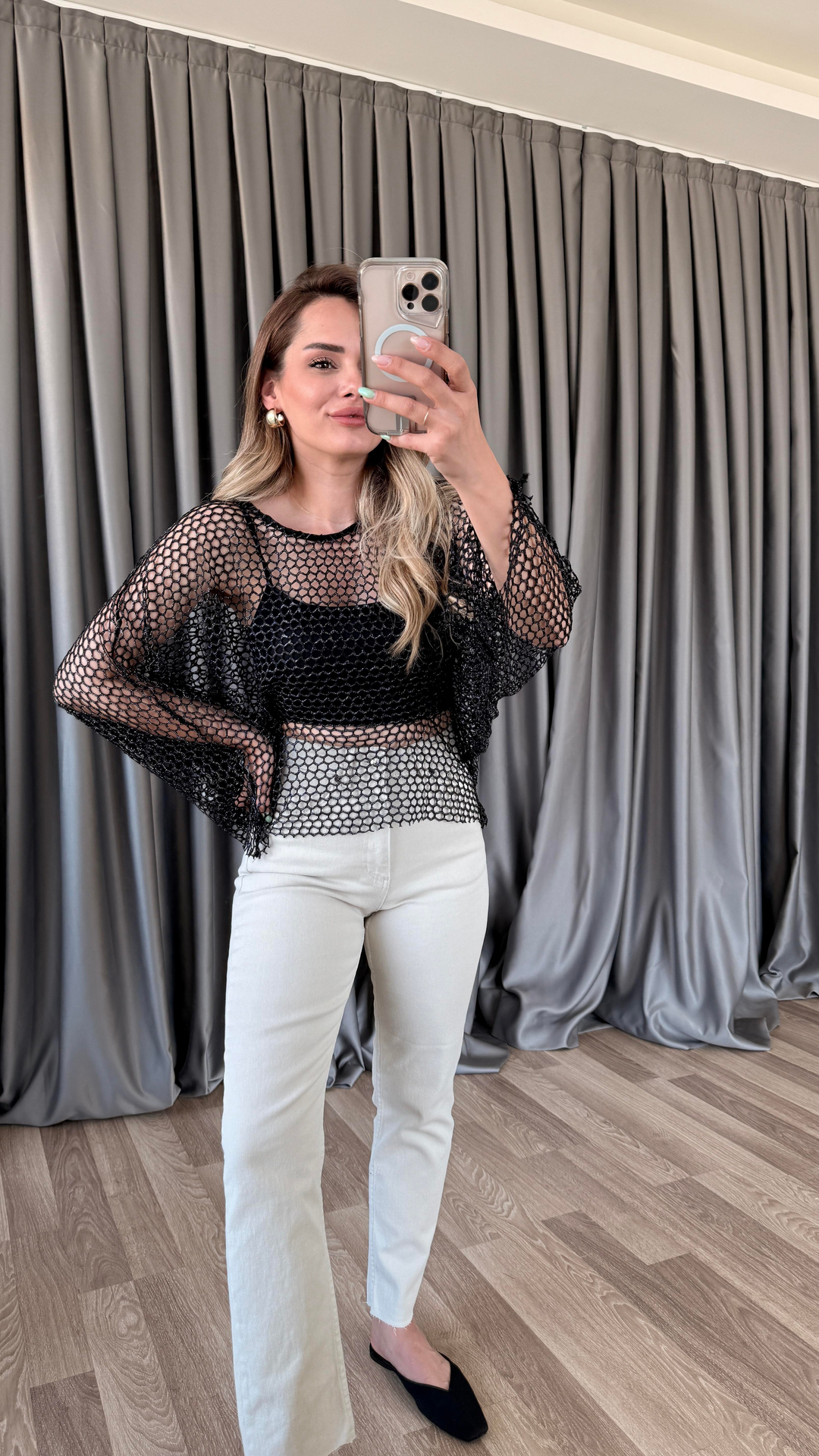 Fiora Kesik Paça Boyfit Jean
