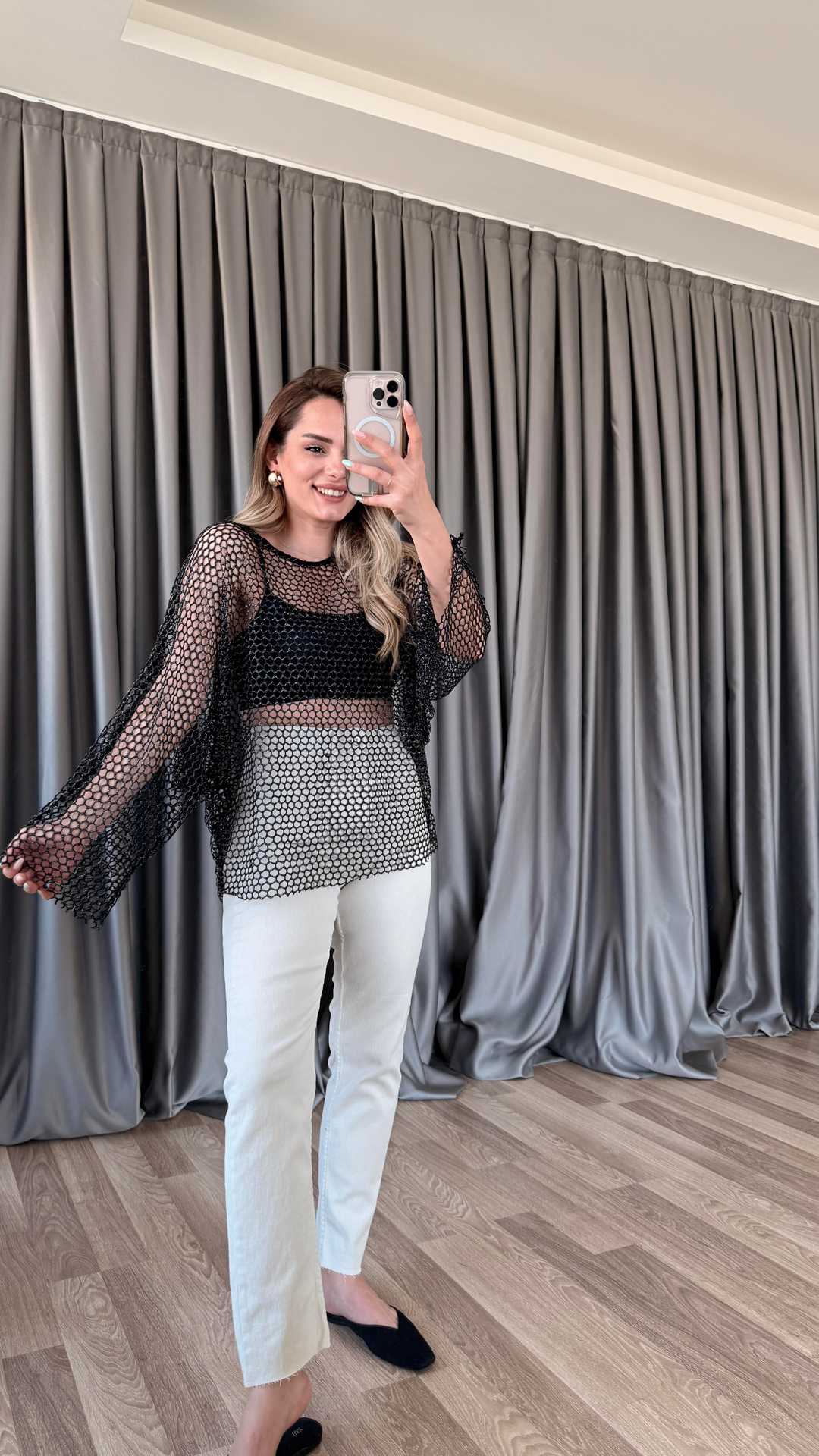 Fiora Kesik Paça Boyfit Jean