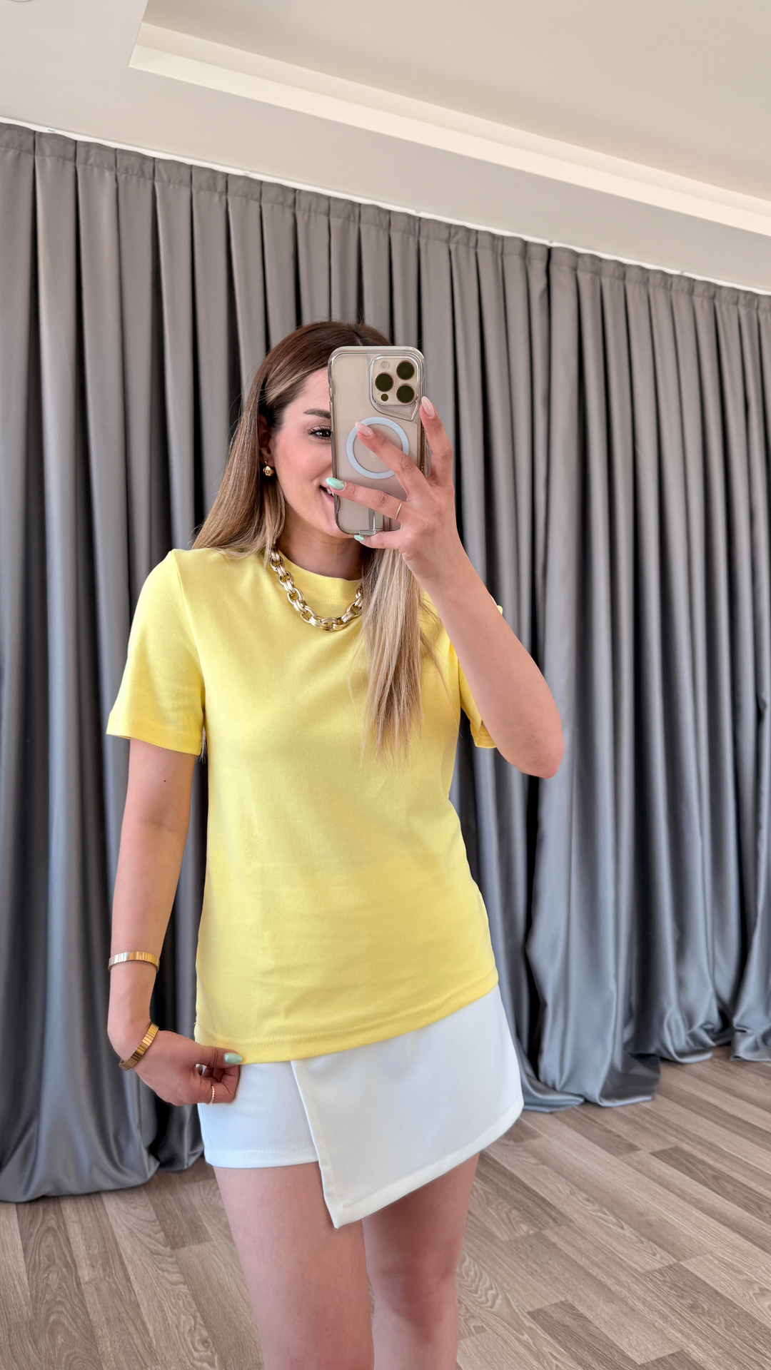 Lizbon Bisiklet Yaka Tişört
