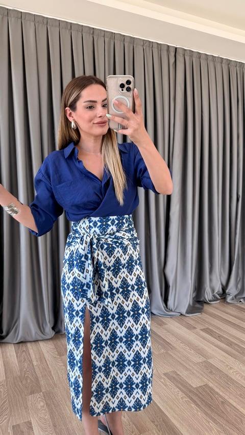 Mila  Modal Kumaş Gömlek