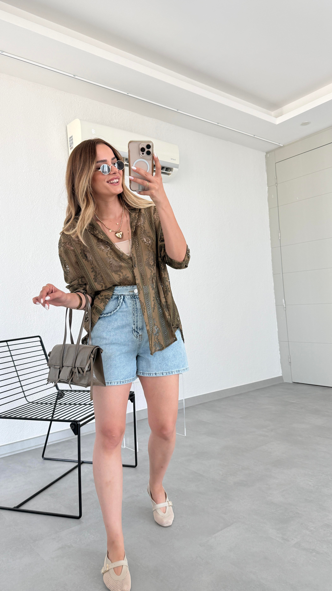 Pelin Yıldız Butik | Alize Denim Şort | Kadın Giyim