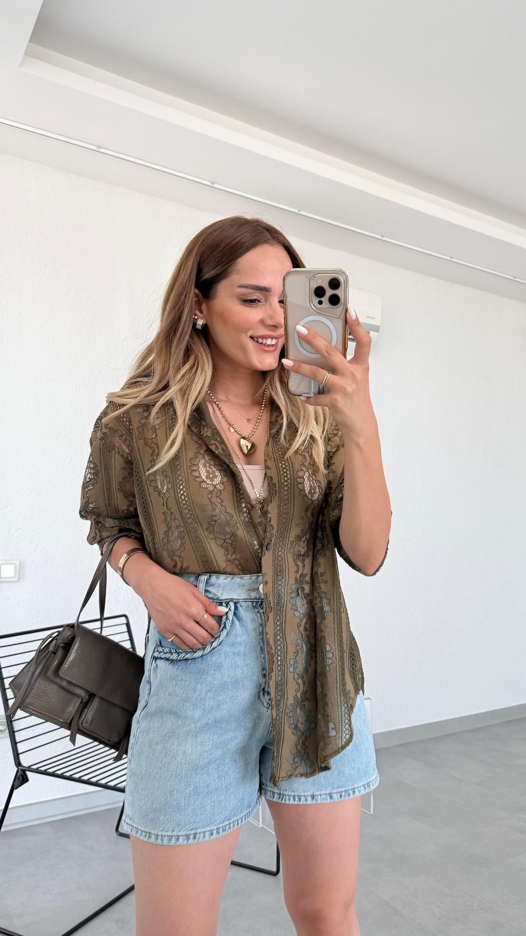 Pelin Yıldız Butik | Alize Denim Şort | Kadın Giyim