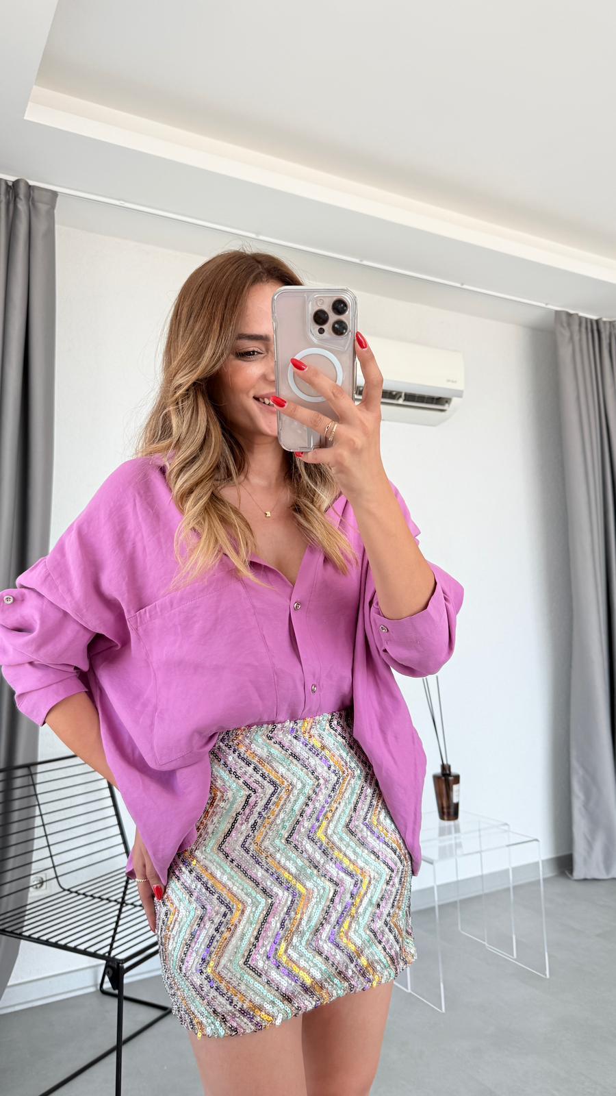 Pelin Yıldız Butik | Aura Modal Gömlek | Kadın Giyim