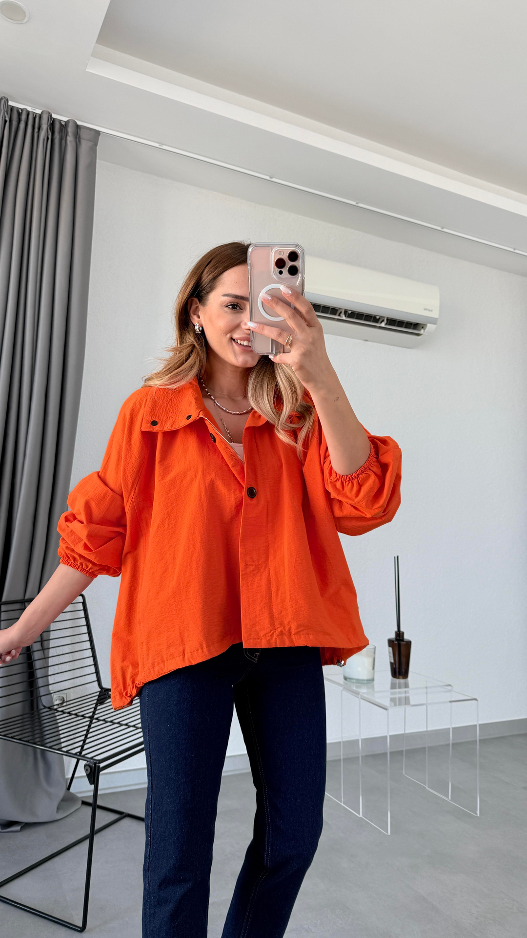 Pelin Yıldız Butik | Clara Yağmurluk | Mersin Butik 