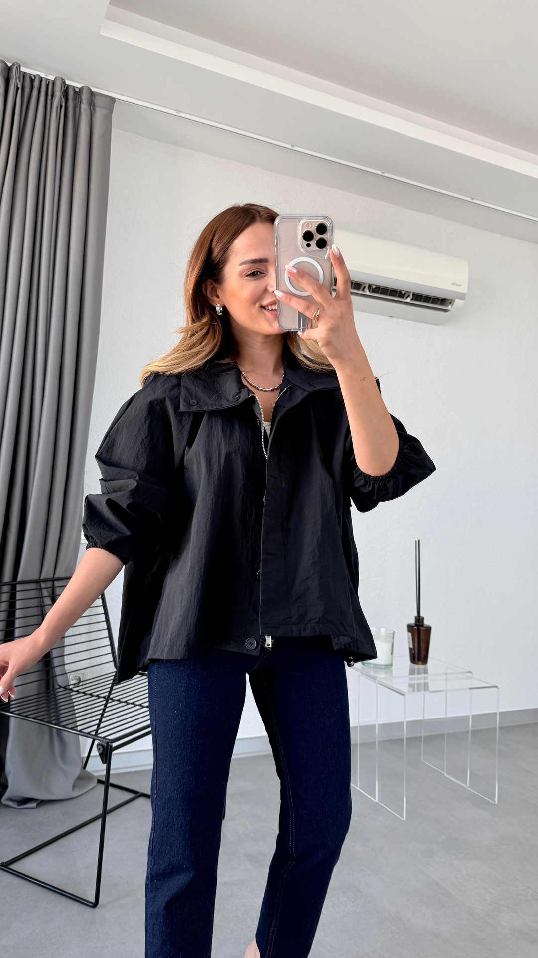 Pelin Yıldız Butik | Clara Yağmurluk | Mersin Butik 