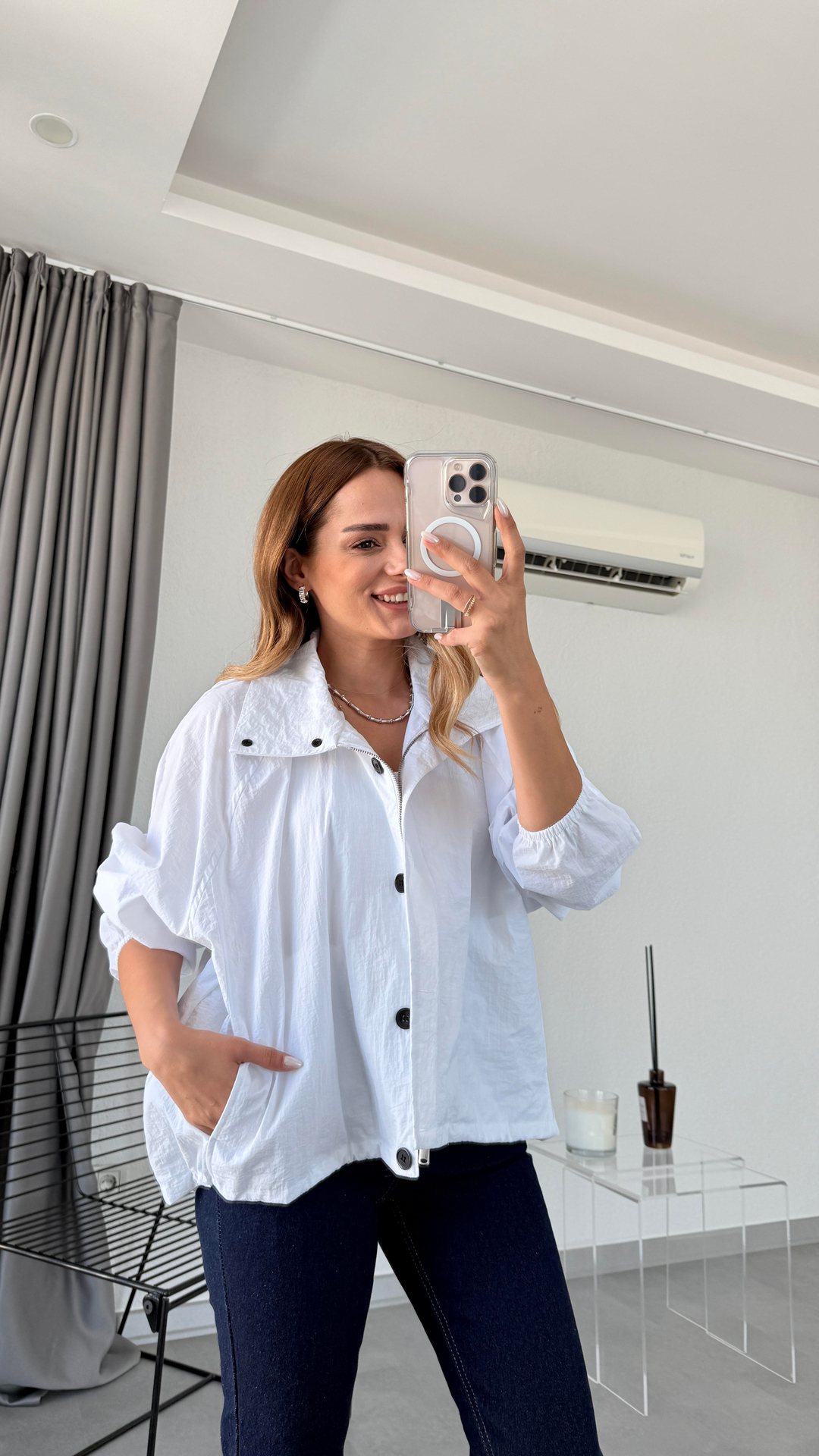 Pelin Yıldız Butik | Clara Yağmurluk | Mersin Butik 