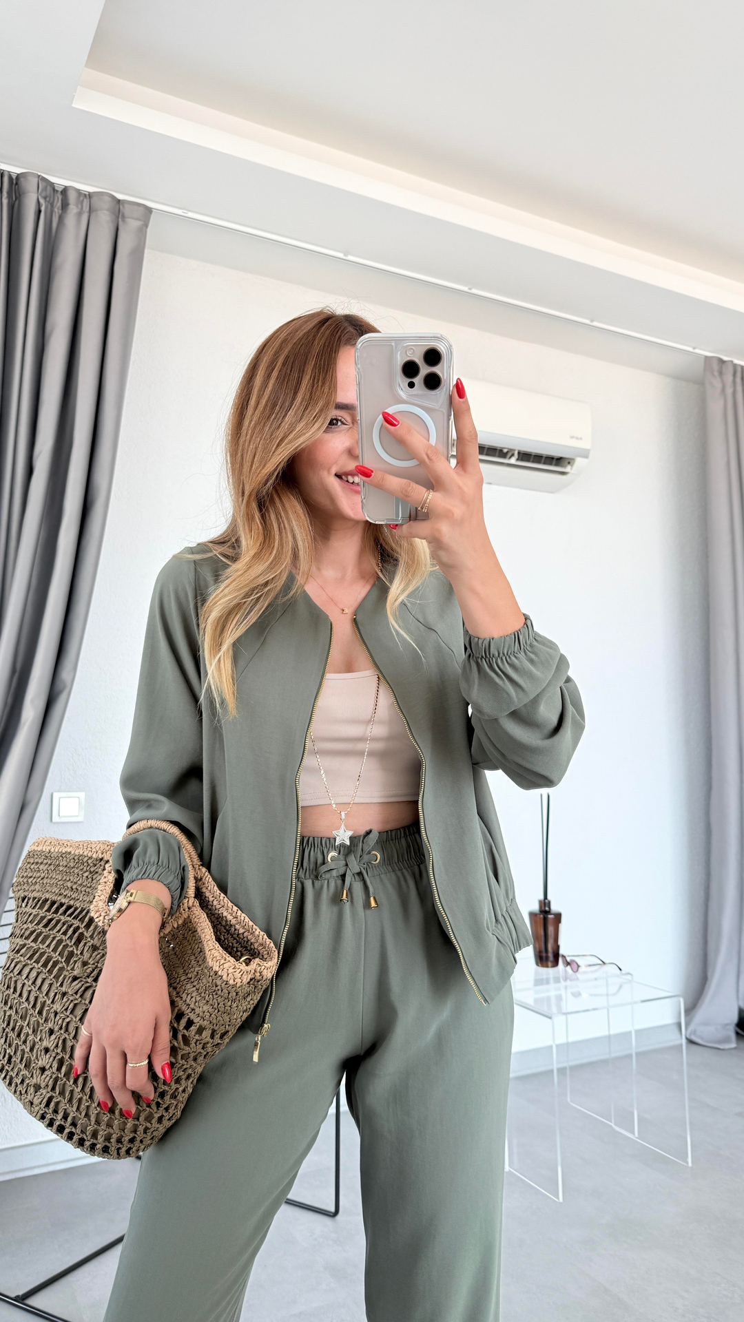 Pelin Yıldız Butik | Lexi Önü Fermuarlı Takım | Kadın Giyim