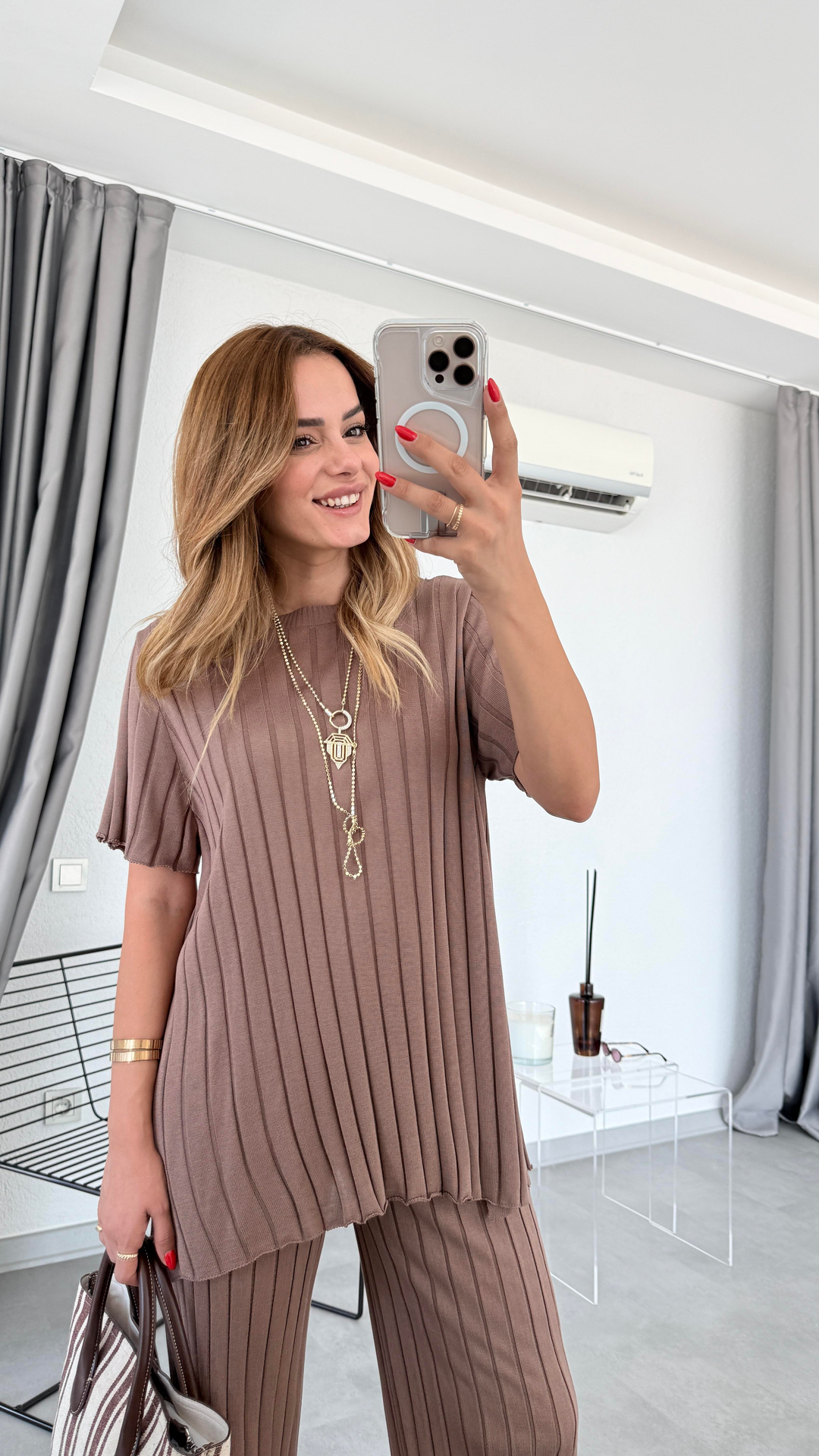 Pelin Yıldız Butik | Reyna Triko Takım | Kadın Giyim