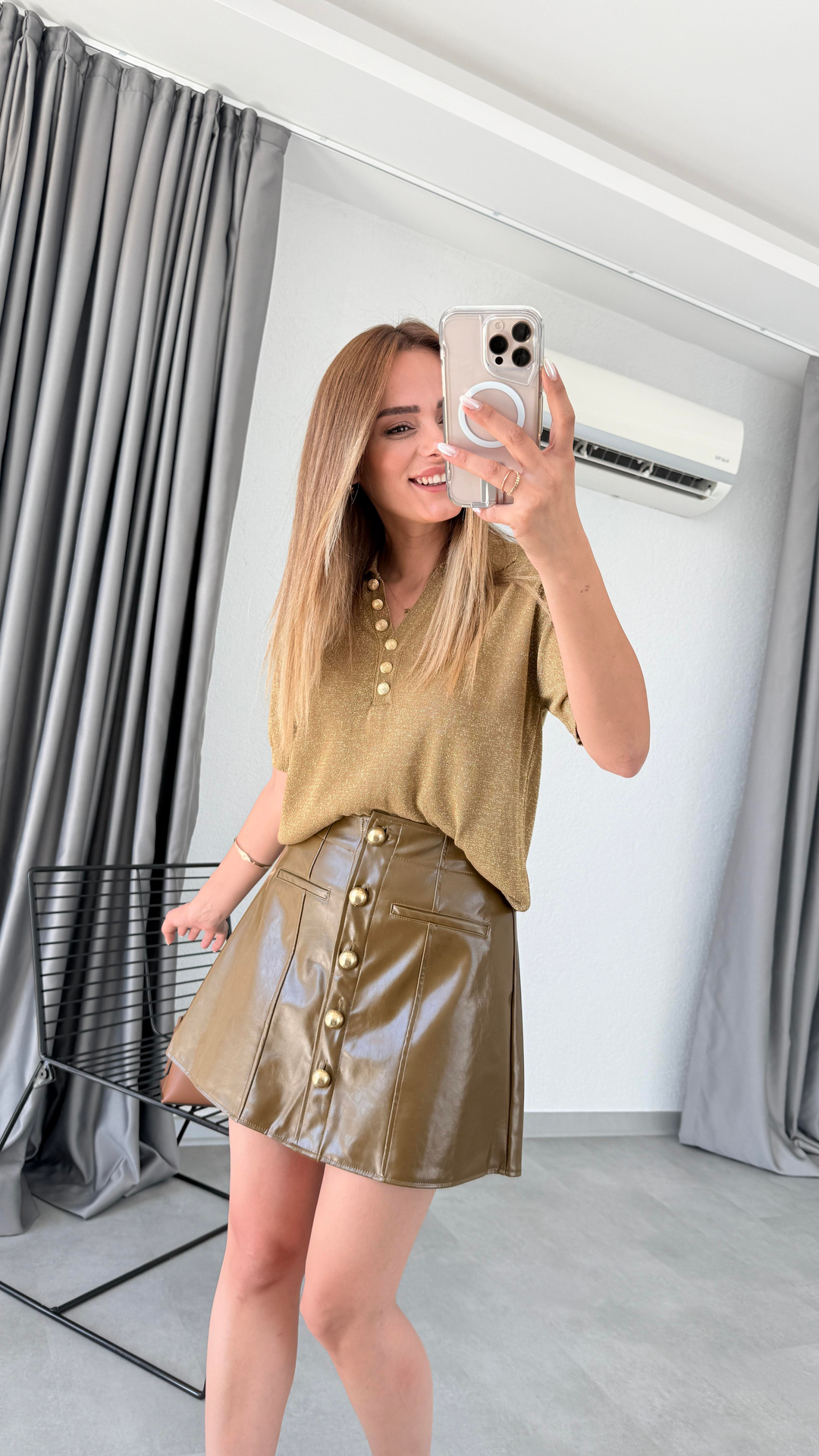 Pelin Yıldız Butik | Simli Triko Kazak | Mersin Butik 
