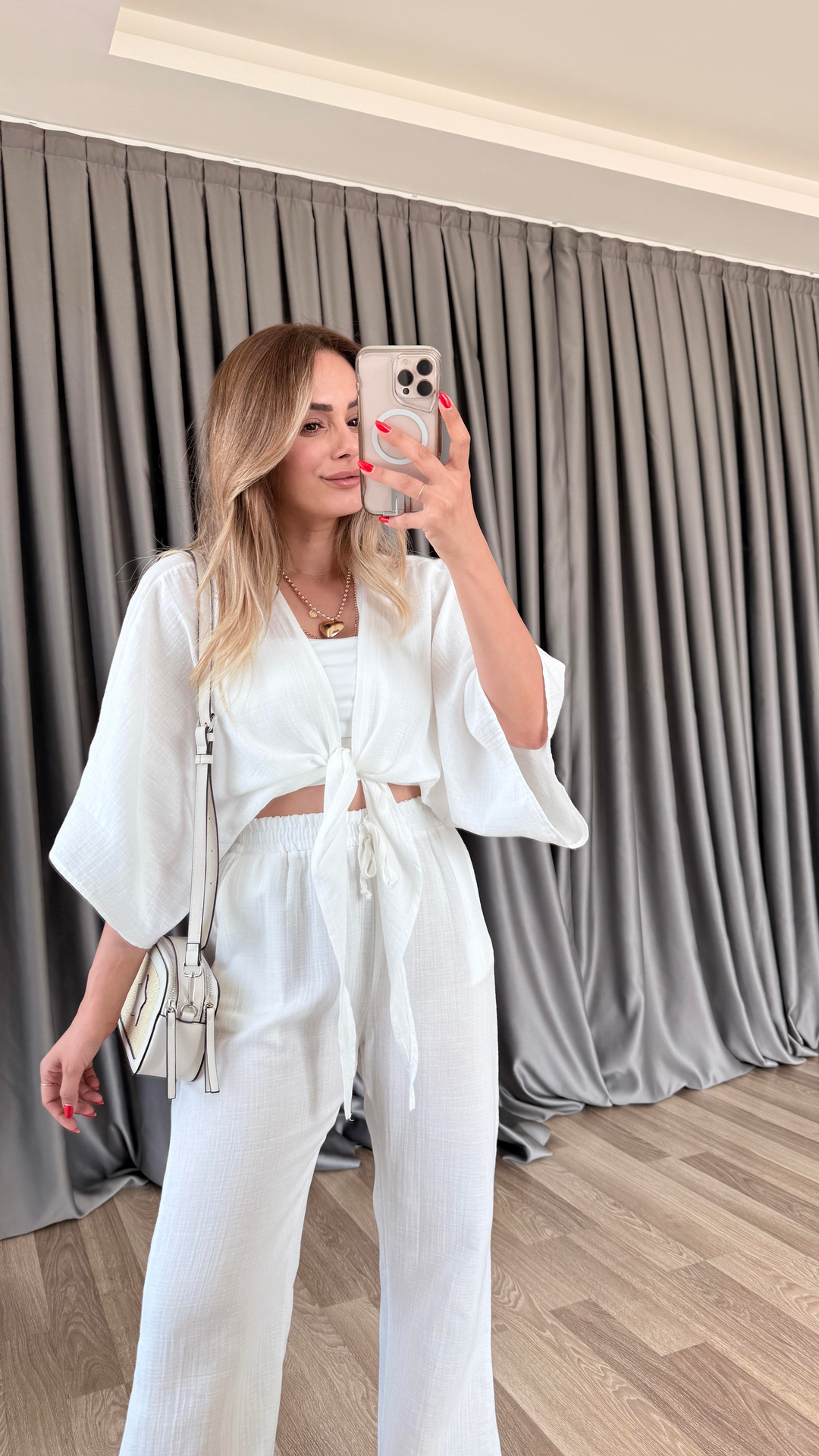 Riven Pantolon Crop Takım