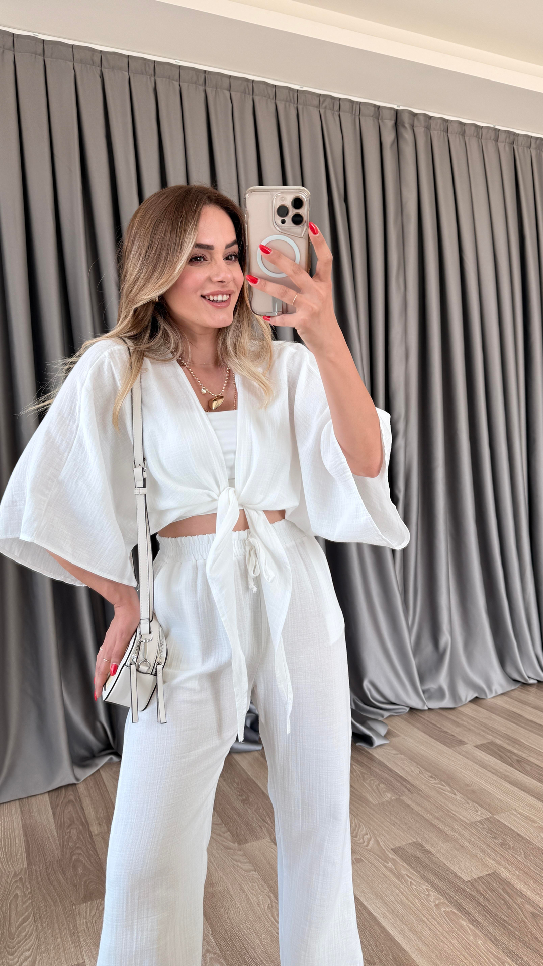 Riven Pantolon Crop Takım