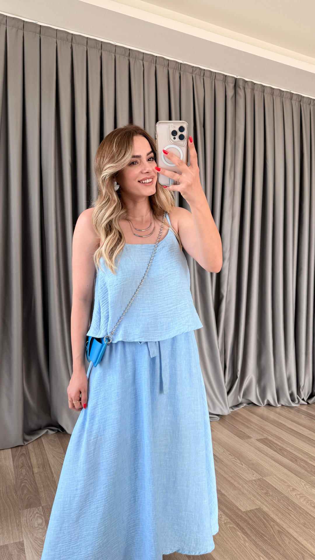 Samira Crop Etek Takım
