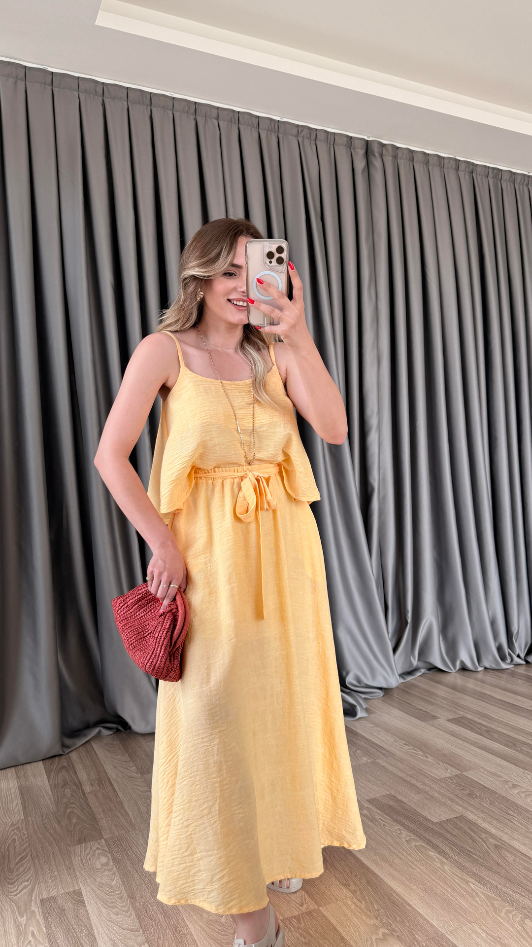 Samira Crop Etek Takım