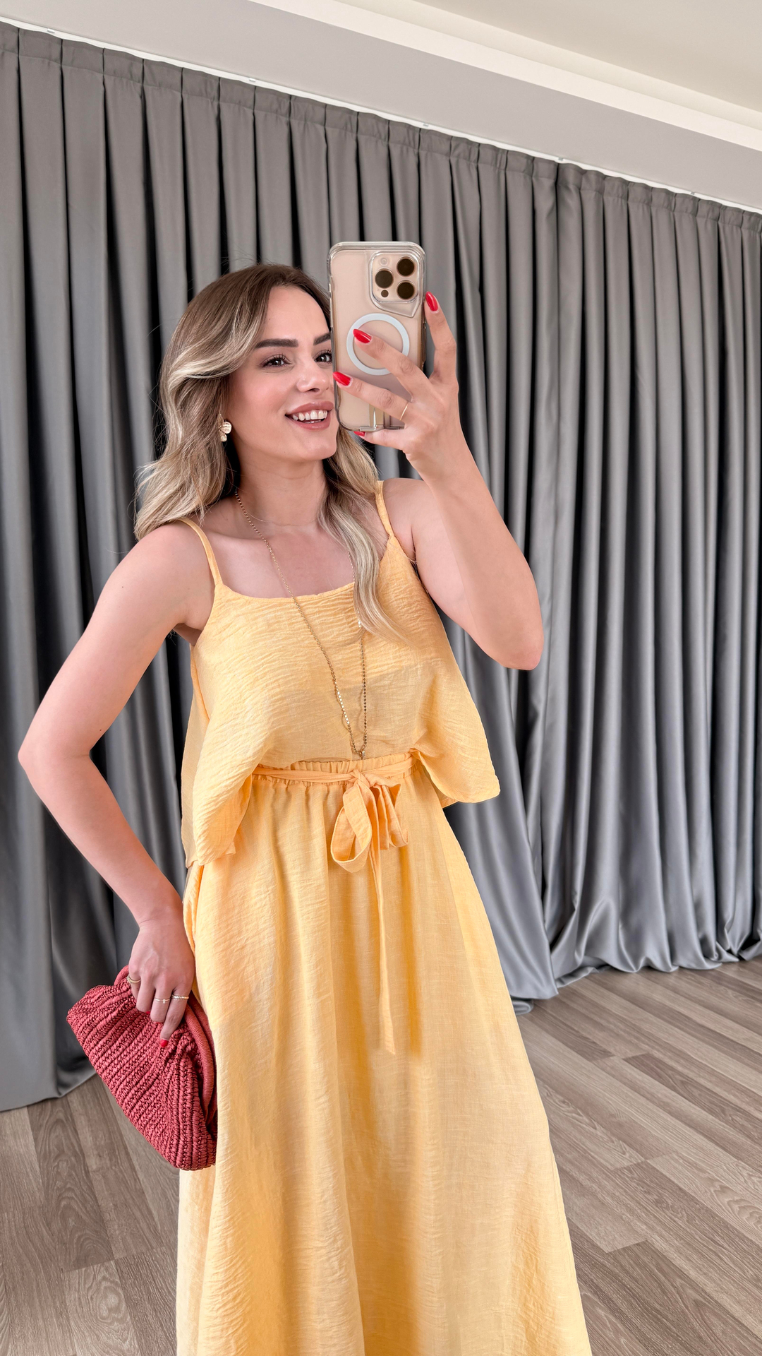 Samira Crop Etek Takım