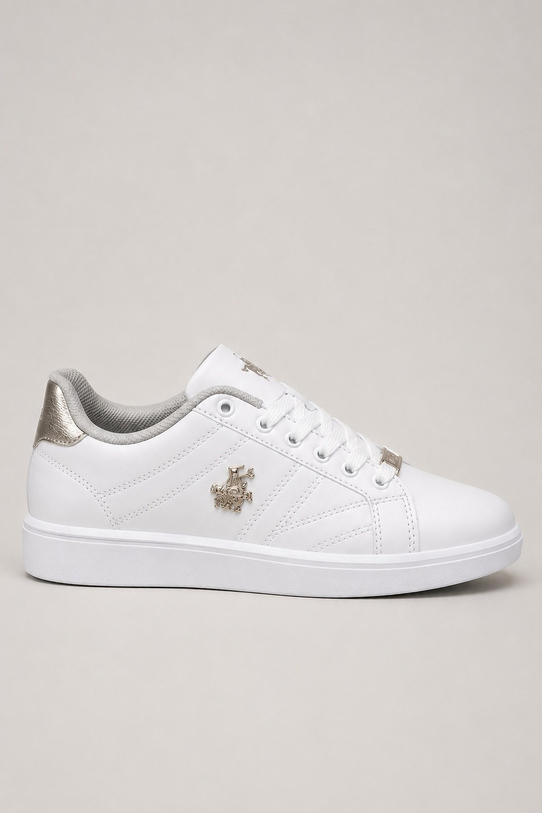 Kadın Sneaker Ayakkabı BEYAZ - ALTIN