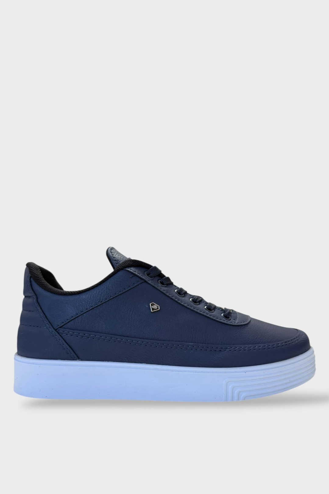 Erkek Günlük Yumuşak İç Astarlı Şık Sneaker Spor Ayakkabı LACİVERT
