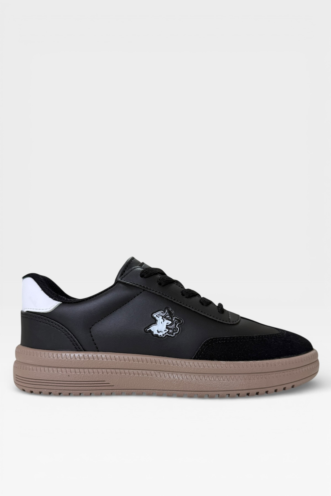 Unisex Rahat Hafif Termo Taban Kadın Sneaker Ayakkabı SİYAH - BEYAZ