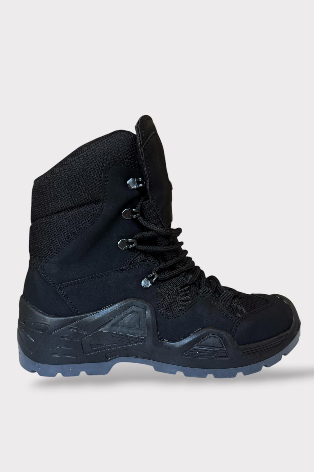 Kışlık Çöl Botu Taktikal Su Geçirmez ve Kaymaz Taban ErkekTrekking & Outdoor Bot  SİYAH