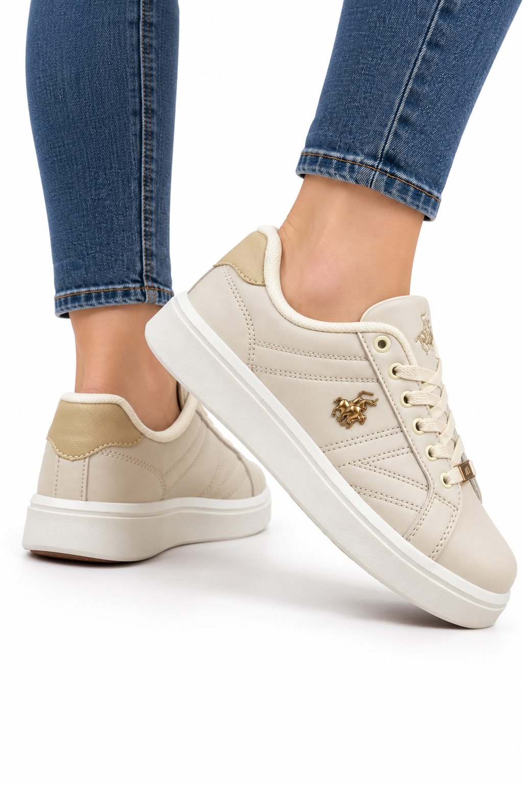 Kadın Sneaker Ayakkabı BEJ