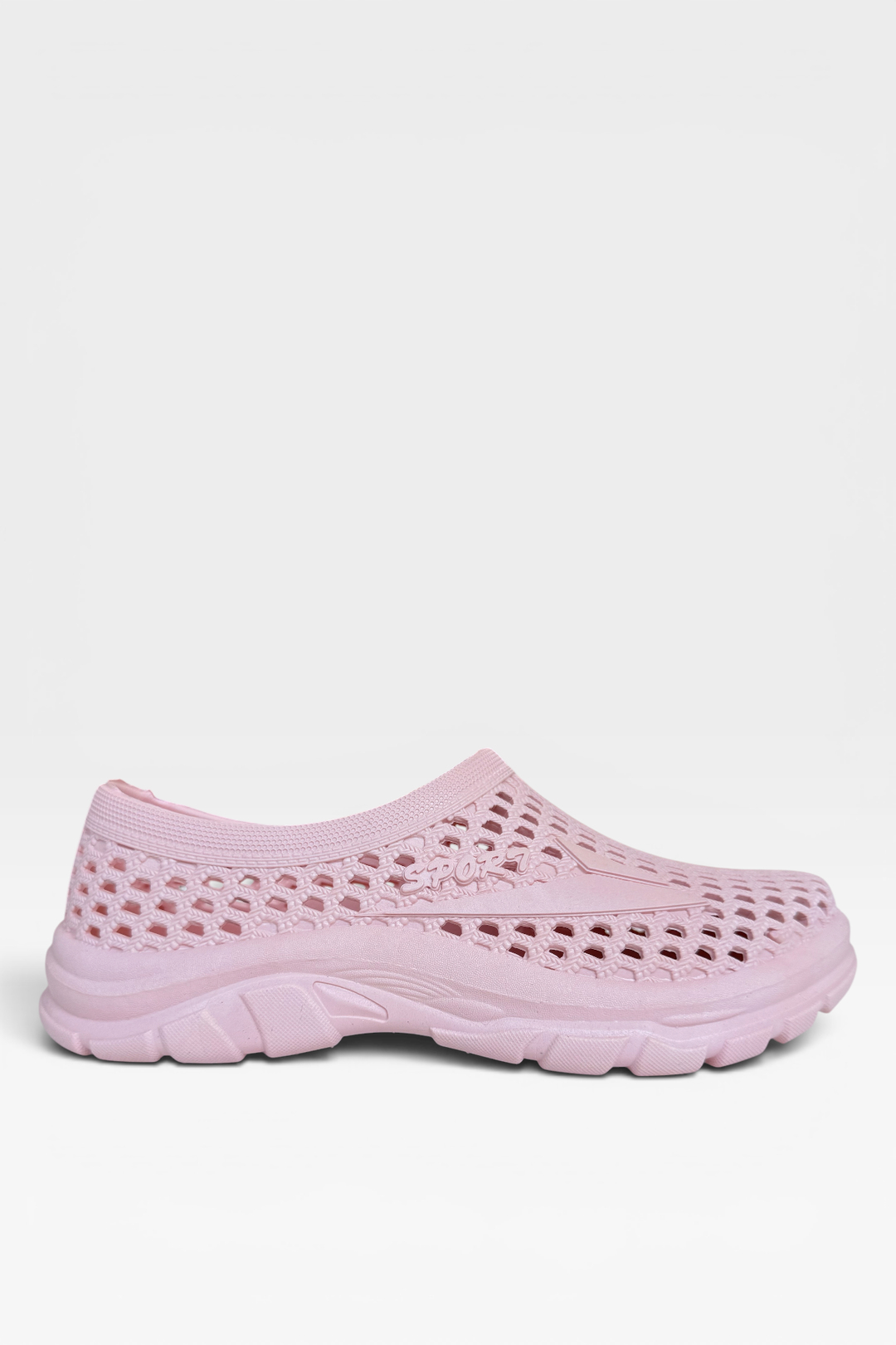 Unisex Yazlık Çok Amaçlı Havuz Plaj Bahçe Anatomik Yumuşak Taban Günlük Ayakkabı PEMBE