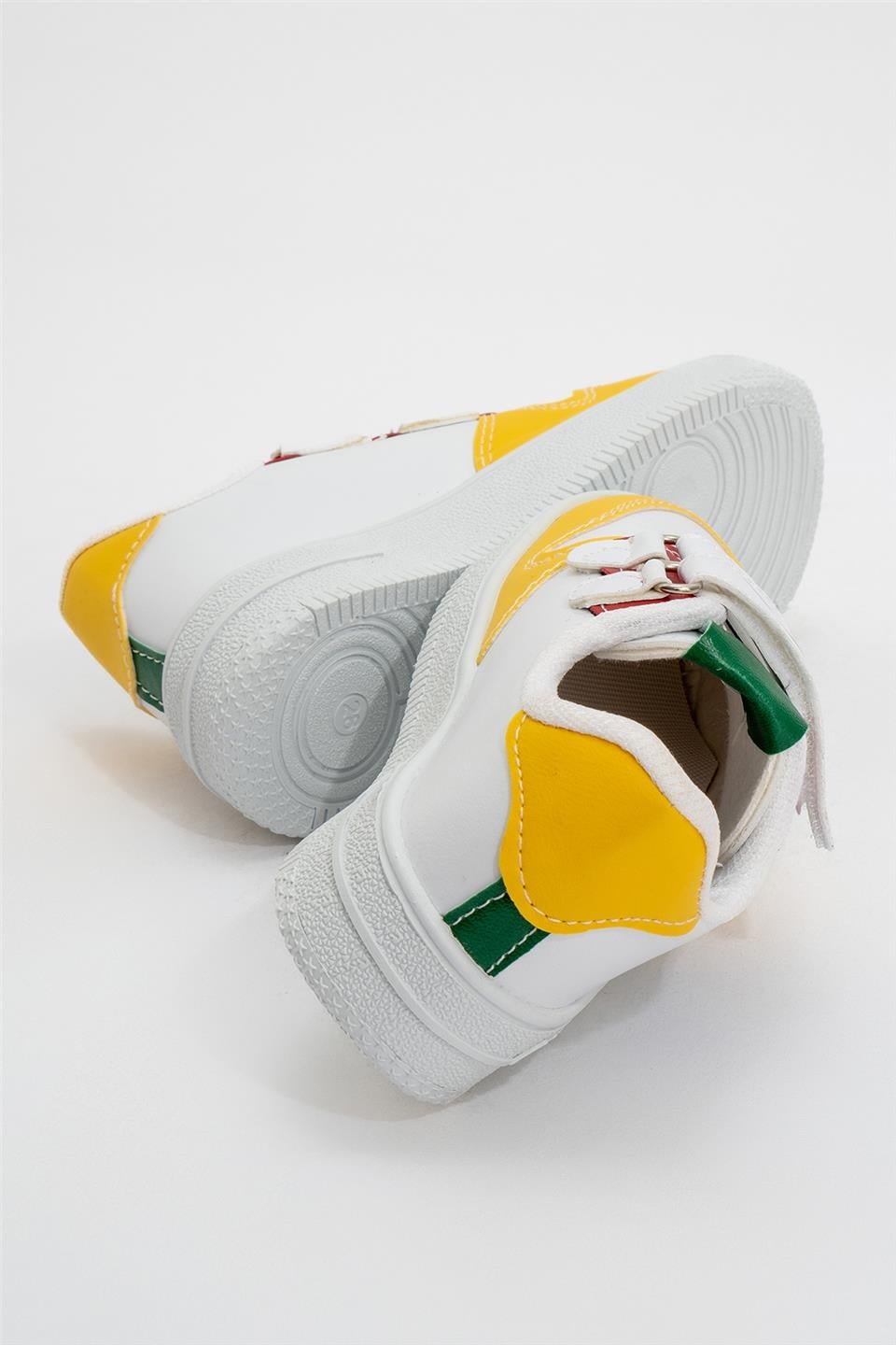 Çocuk Sneaker Spor Ayakkabı BEYAZ - KIRMIZI