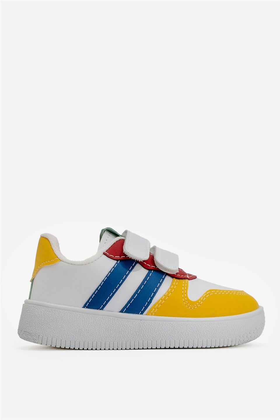 Çocuk Sneaker Spor Ayakkabı BEYAZ - KIRMIZI