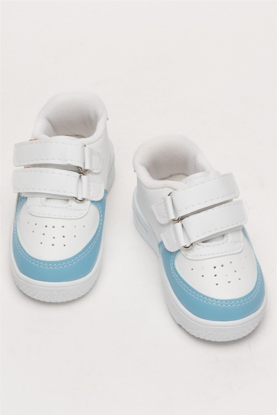 Çocuk Sneaker Spor Ayakkabı MAVİ - BEYAZ