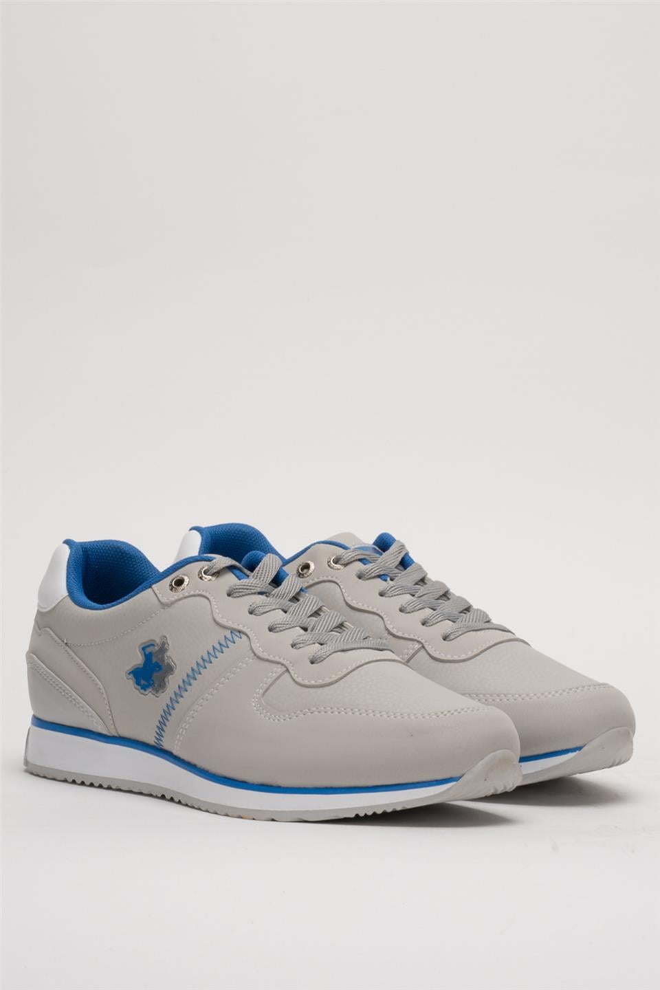 Erkek Günlük Cilt Sneaker Ayakkabı BUZ - SAKS