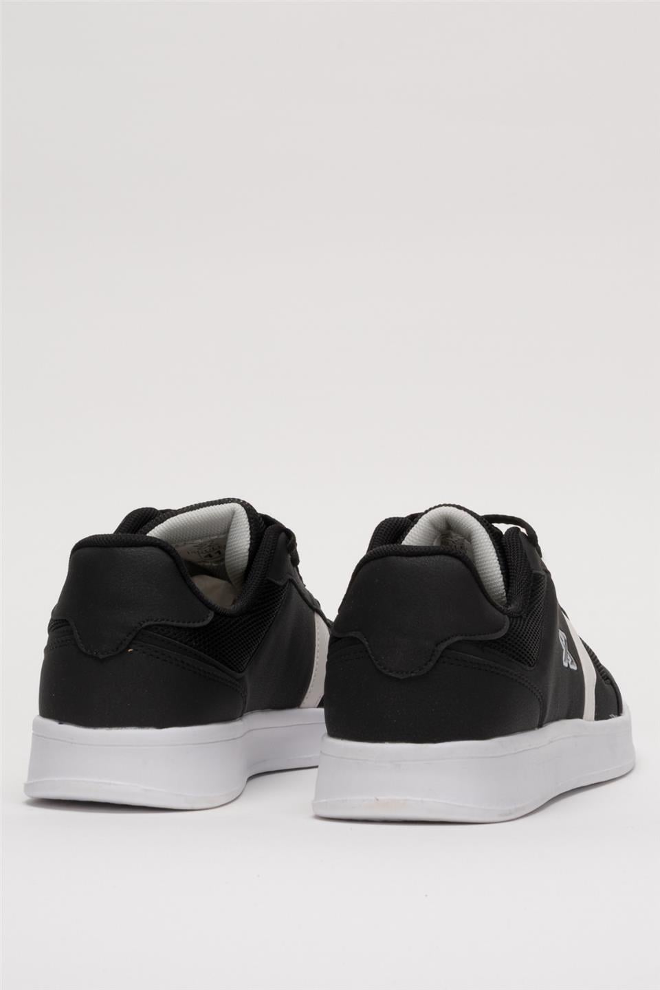 Erkek Günlük Sneaker Rahat Spor Ayakkabı SİYAH BEYAZ