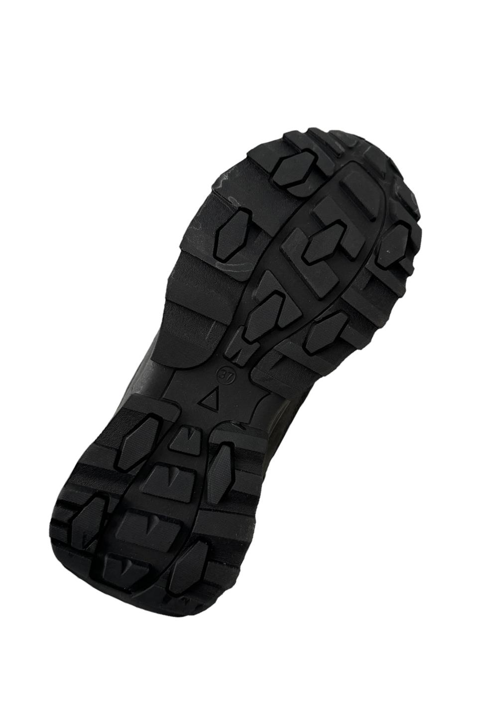 Erkek İçi Kürklü Fermuarlı Trekking Outdoor Bot KAHVERENGİ
