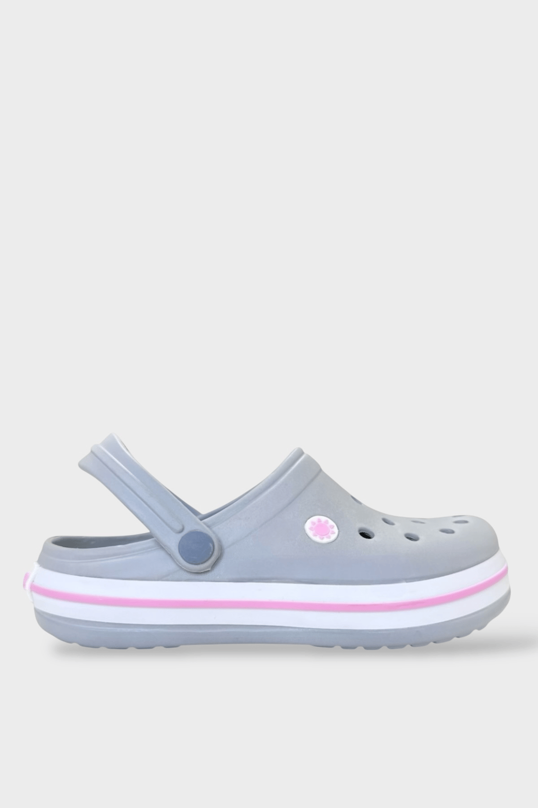 Unisex Comfort Hafif Medikal Hemşire Sabo Terlik GRİ - PUDRA