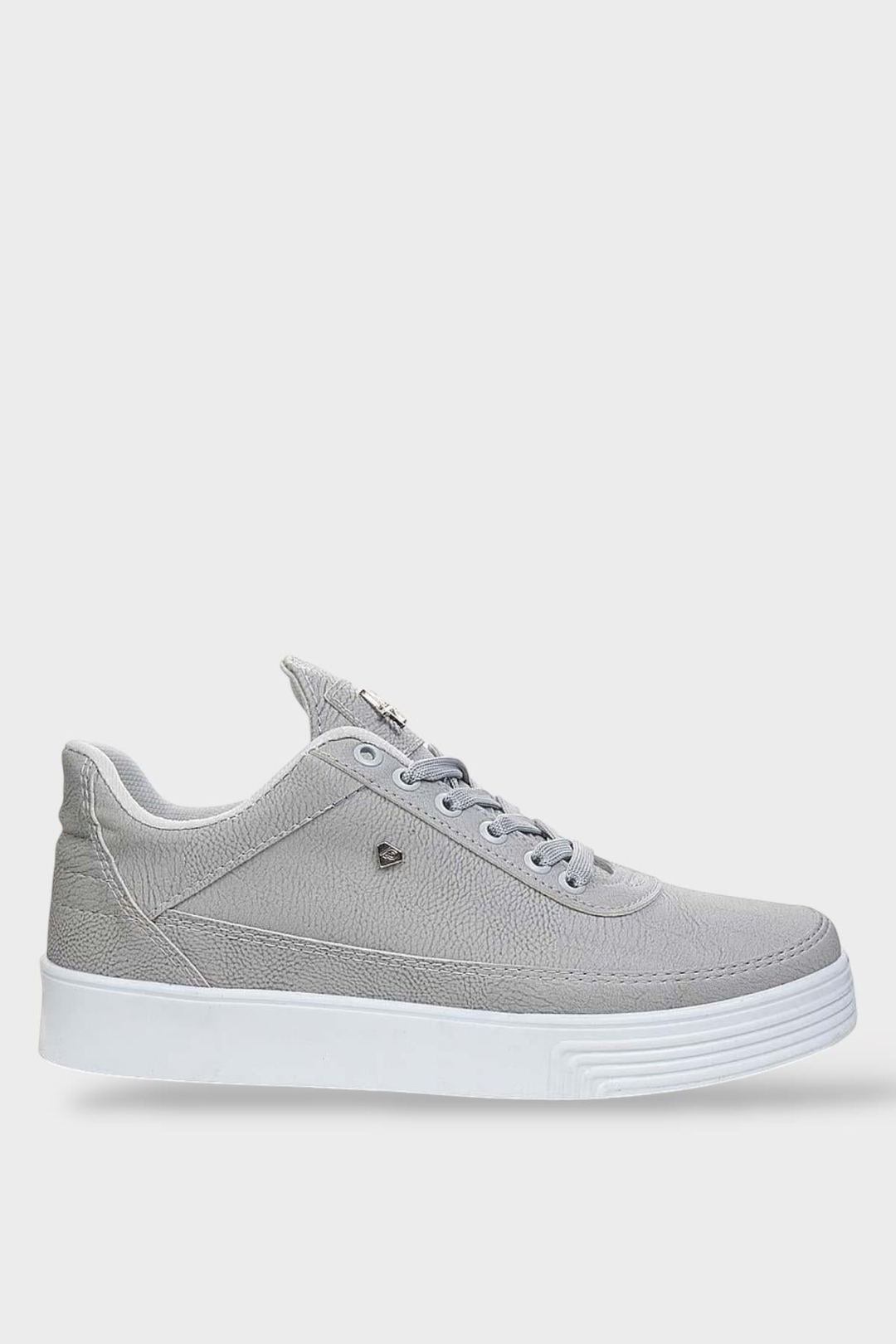 Erkek Günlük Yumuşak İç Astarlı Şık Sneaker Spor Ayakkabı GRİ