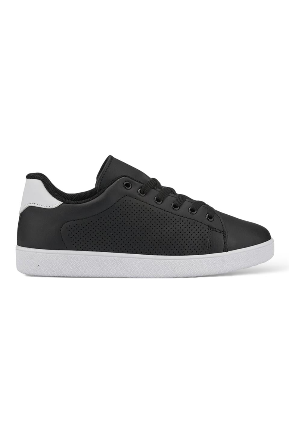 Kadın Spor Sneaker Ayakkabı SİYAH - BEYAZ